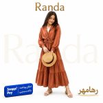 بلوز دامن ساحلی دخترانه مدل رها مهر