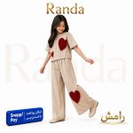 شومیز شلوار محرمی بچگانه مدل رامش