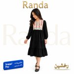 پیراهن مجلسی محرمی بچگانه مدل رخشین